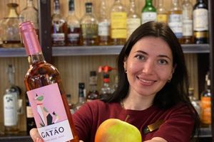 Вино Gatao Vihno Verde rose (рожеве напівсухе вино)