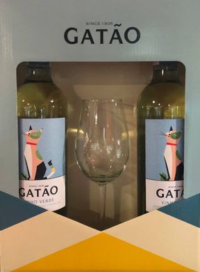 Gatao Vihno Verde white (белое полусухое вино)