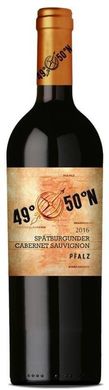 49°50°N Spätburgunder Cabernet Sauvignon (червоне сухе вино)
