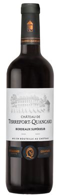 Chateau de Terrefort-Quancard Bordeaux Superieur AOC (красное сухое вино)