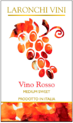 La Ronchi Rosso Semi Sweet (красное полусладкое вино) 