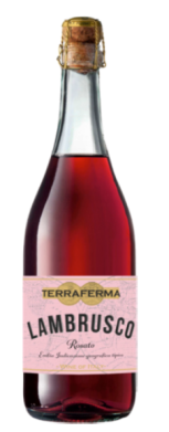  TerraFerma Lambrusco IGT Rosè (розовое сладкое игристое) 